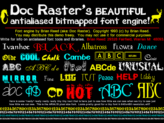 [BeautiFonts Demo picture]
